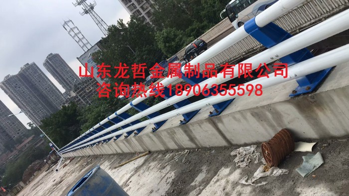 橋梁防撞護欄，防撞立柱